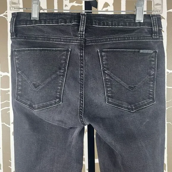 Hudson Krista Super Skinny Black Wash Jeans 26 - Picture 5 of 11